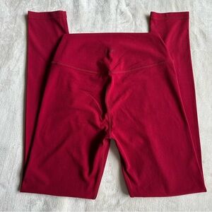 Perseverance Leggings-Red